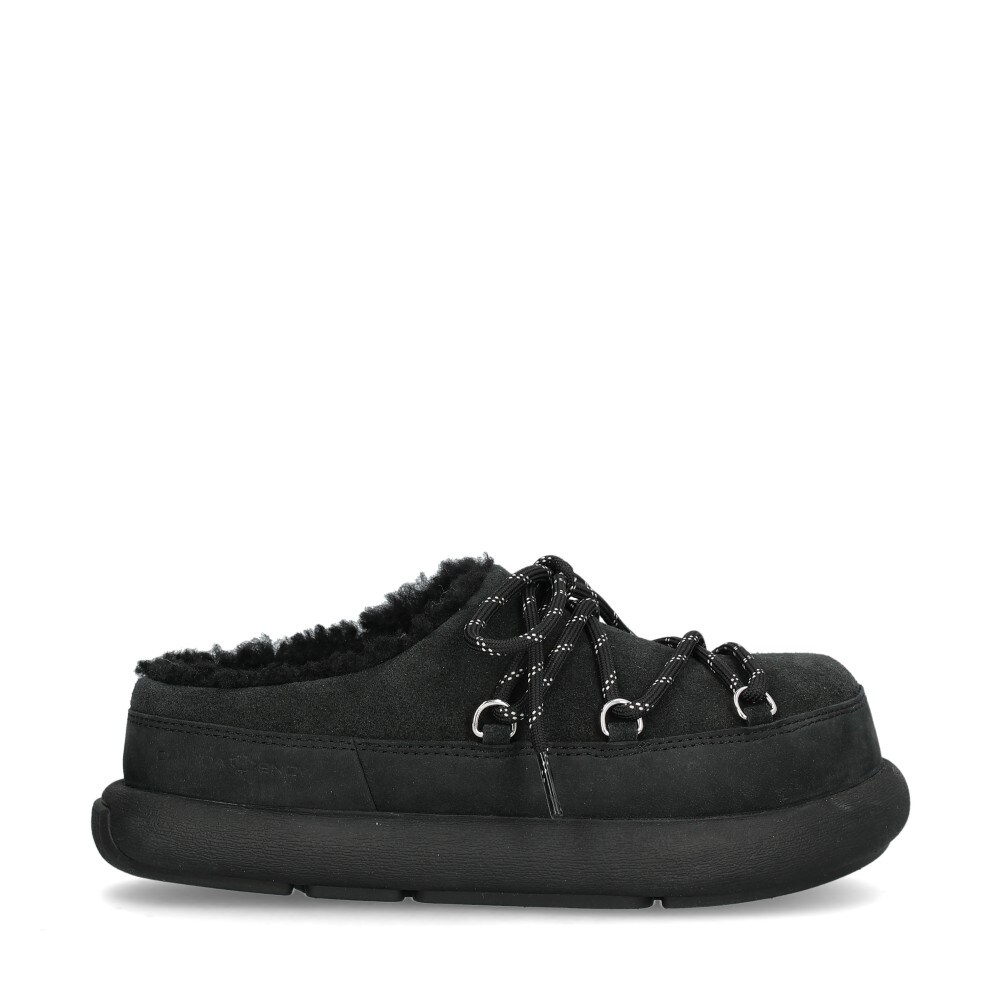 Monte Lace Slipper Svart