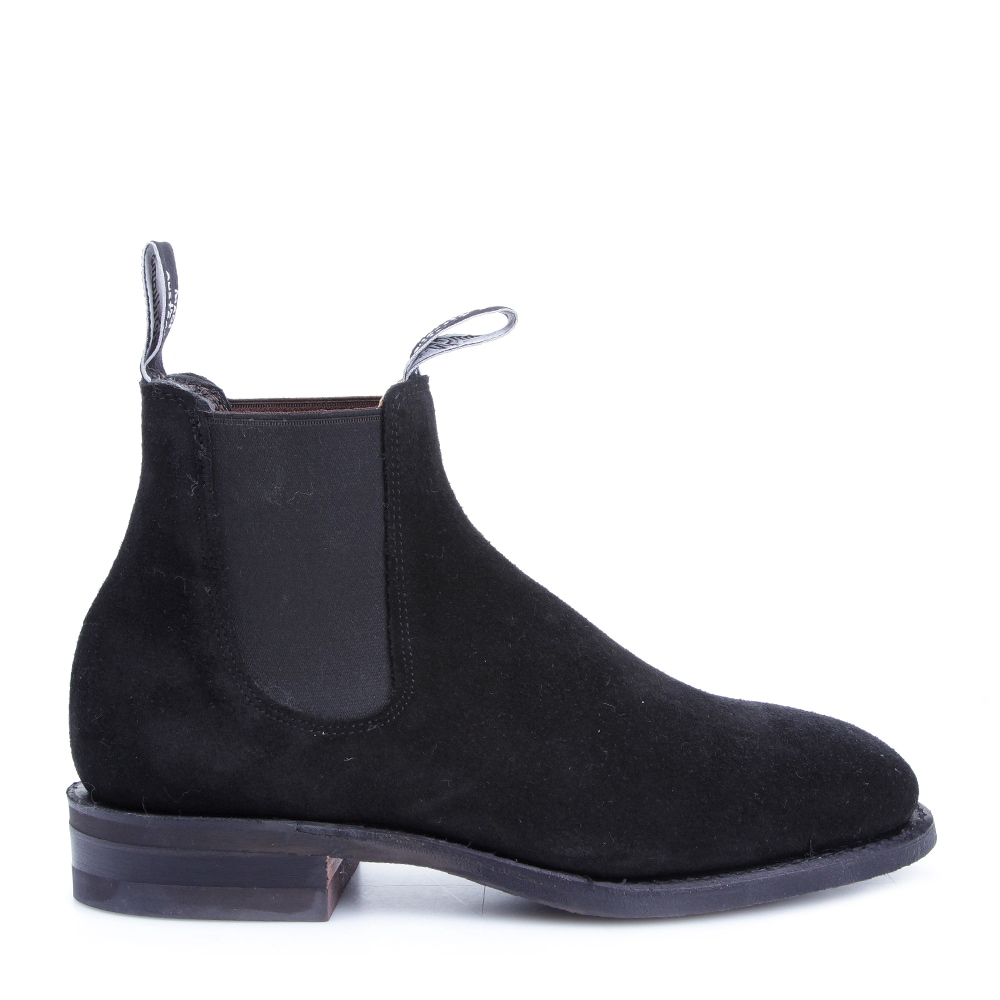 Blaxland Suede Boots Svart